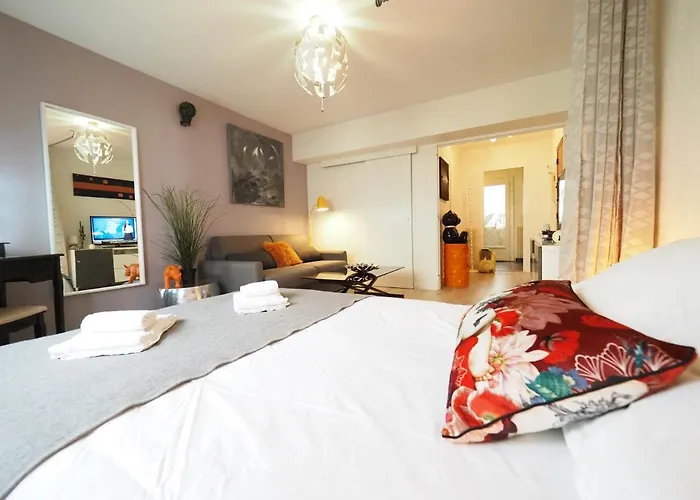 Le Callou - Parking - Face Aux Thermes - Rez De Chaussee *